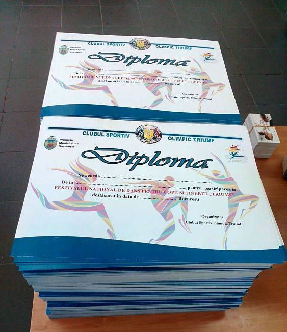 diplome print carton