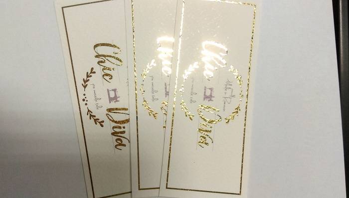 etichete folio pe carton printat
