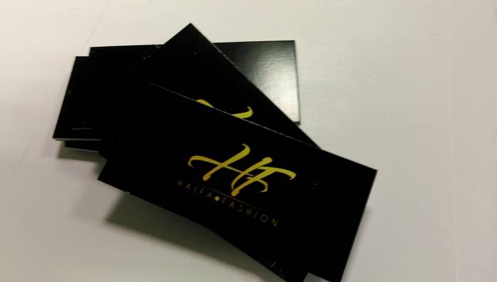 etichete folio pe carton printat