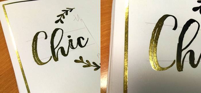 etichete print plus auriu