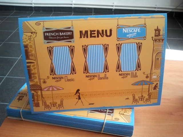 meniu cafenea